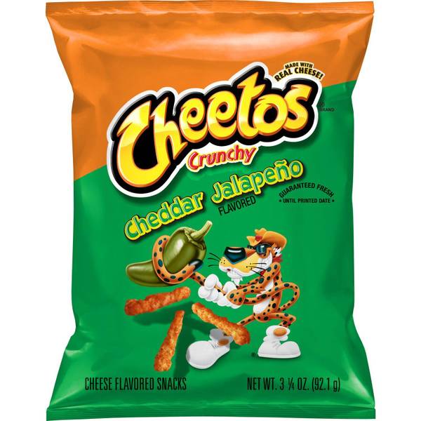 Cheetos 3.25 oz Cheddar Jalapeno