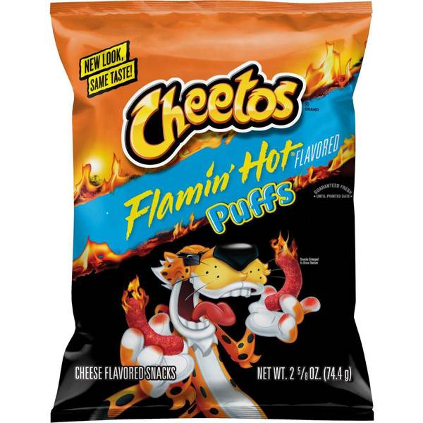 Cheetos 2.6 oz Hot Jumbo Puffs
