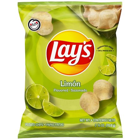 Lay's Potato Chips Limon - 2.5 oz