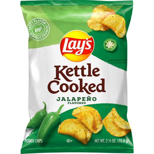 Lay's 2.5 oz Kettle Jalapeno