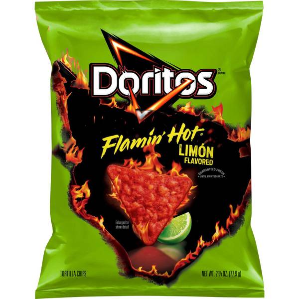 Doritos 3.125 oz Flamin Hot Limon