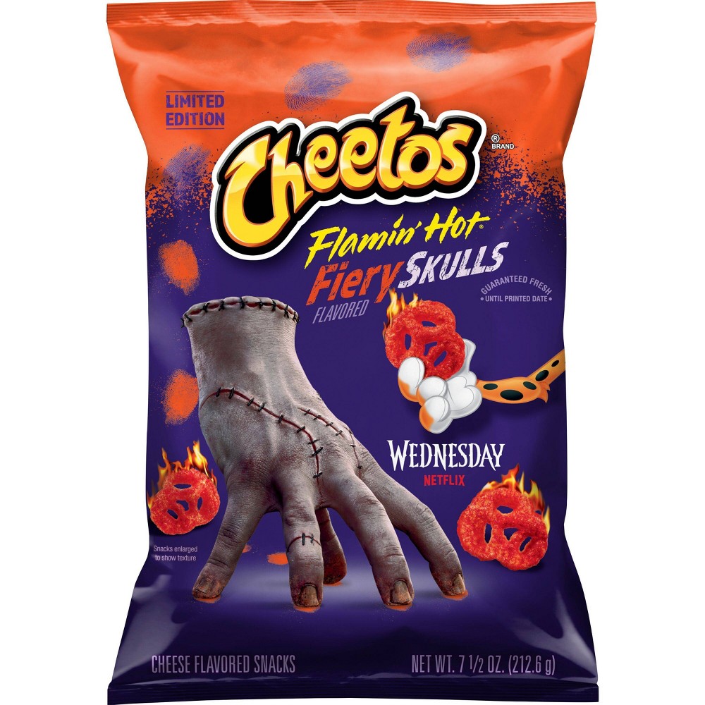 Cheetos Flamin’ Hot Fiery Skulls Chips - 7.5oz