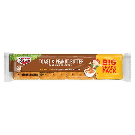 Keebler Cracker Packs Toast & Peanut Butter 1.8oz