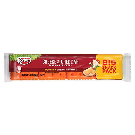 Keebler Cracker Packs Cheese & Cheddar 1.8oz
