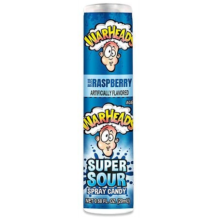 WARHEADS Super Sour Spray Candy, 0.68 fl. oz.