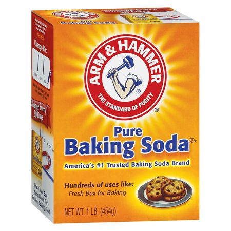ARM & HAMMER Pure Baking Soda  For Baking  Cleaning & Deodorizing  1 lb Box