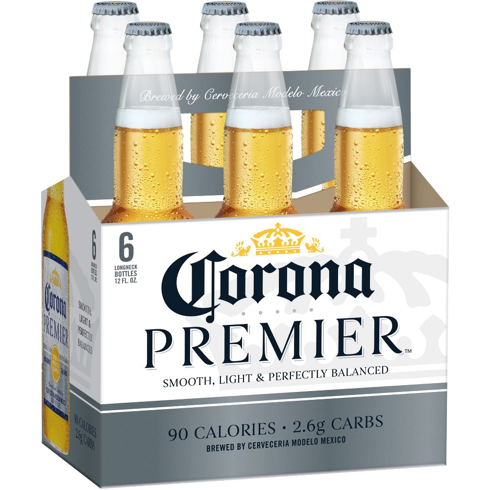 Corona Premier Beer - 6pk / 12 fl oz Bottles