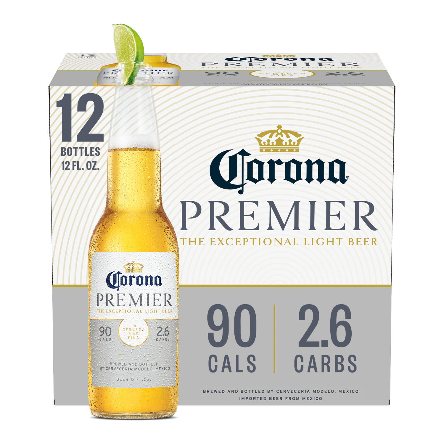 Corona Premier Lager Beer - 12pk/12 fl oz Bottles