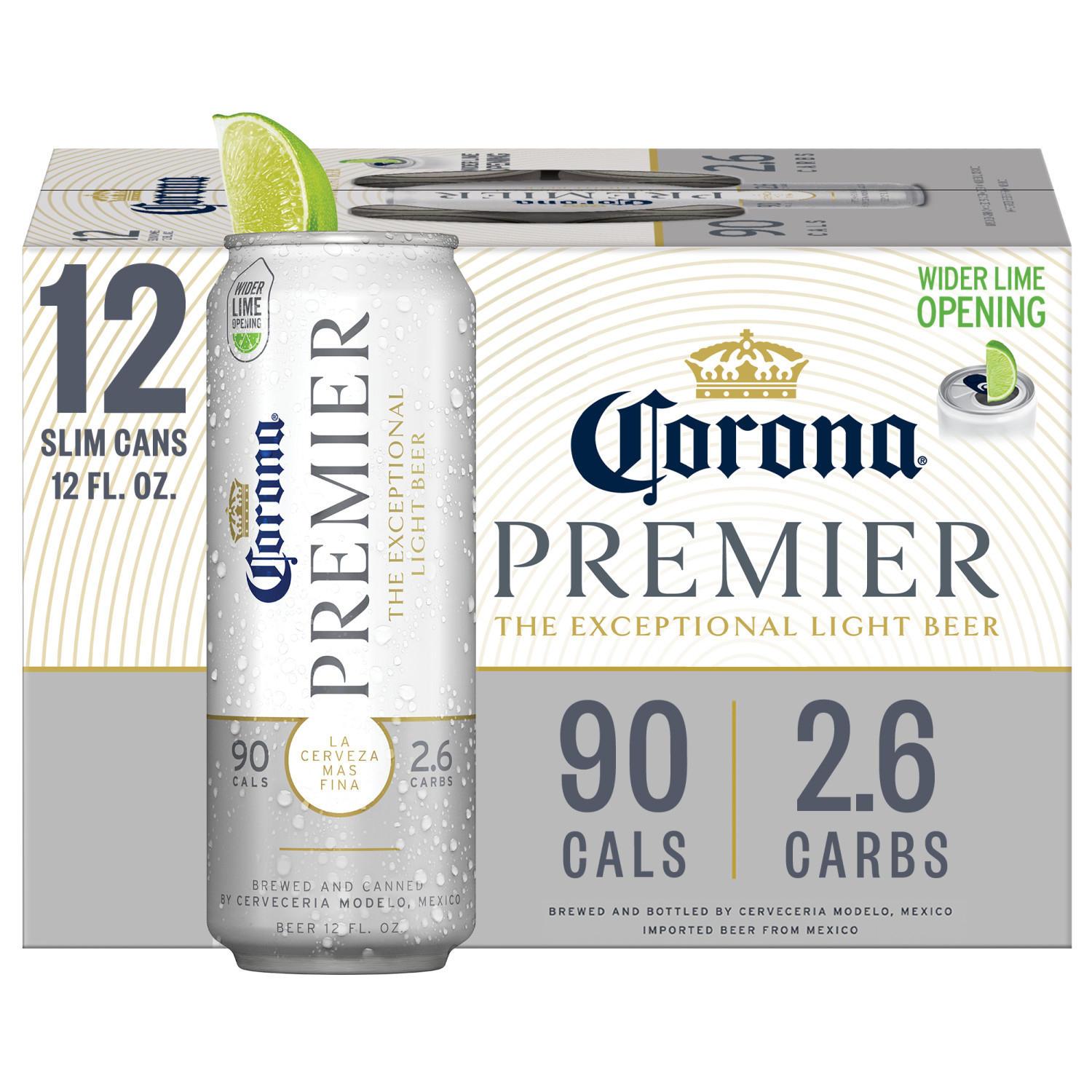 Corona Premier Beer - 12pk / 12 fl oz Cans