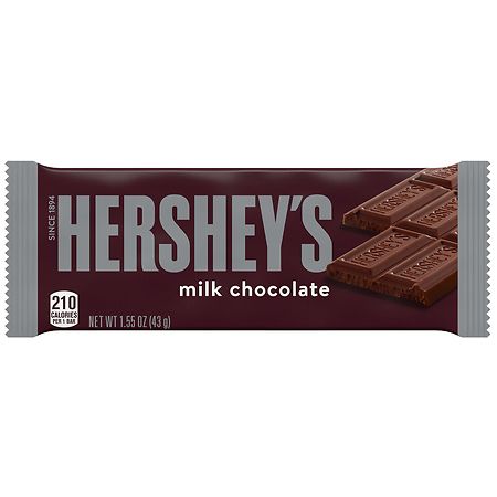HERSHEYS MILK CHOCOLATE STANDARD BAR