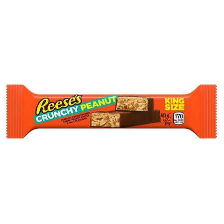 Reese's Crunchy Peanut King Size Bar - 3.2 OZ