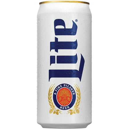 Miller Lite Beer, American Lager, 32 fl. oz. Light Beer Can, 4.2% ABV