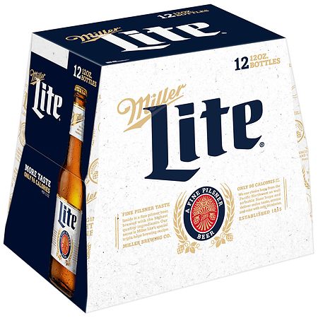 Miller Lite Beer - 12pk / 12oz Bottles