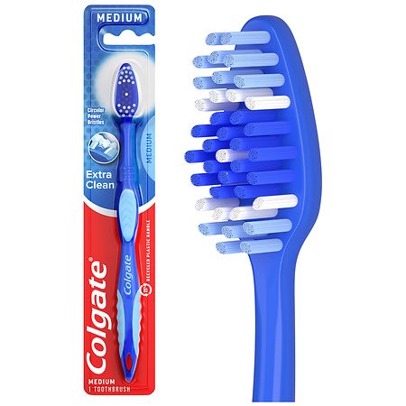 Colgate Extra Clean Full Head Adult Manual Toothbrush  Medium