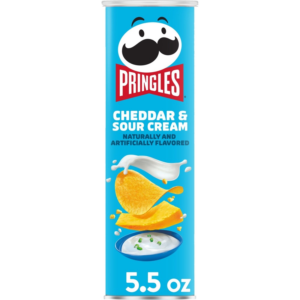Kellogg's Pringles Crisps Cheddar & Sour Cream 5.5oz