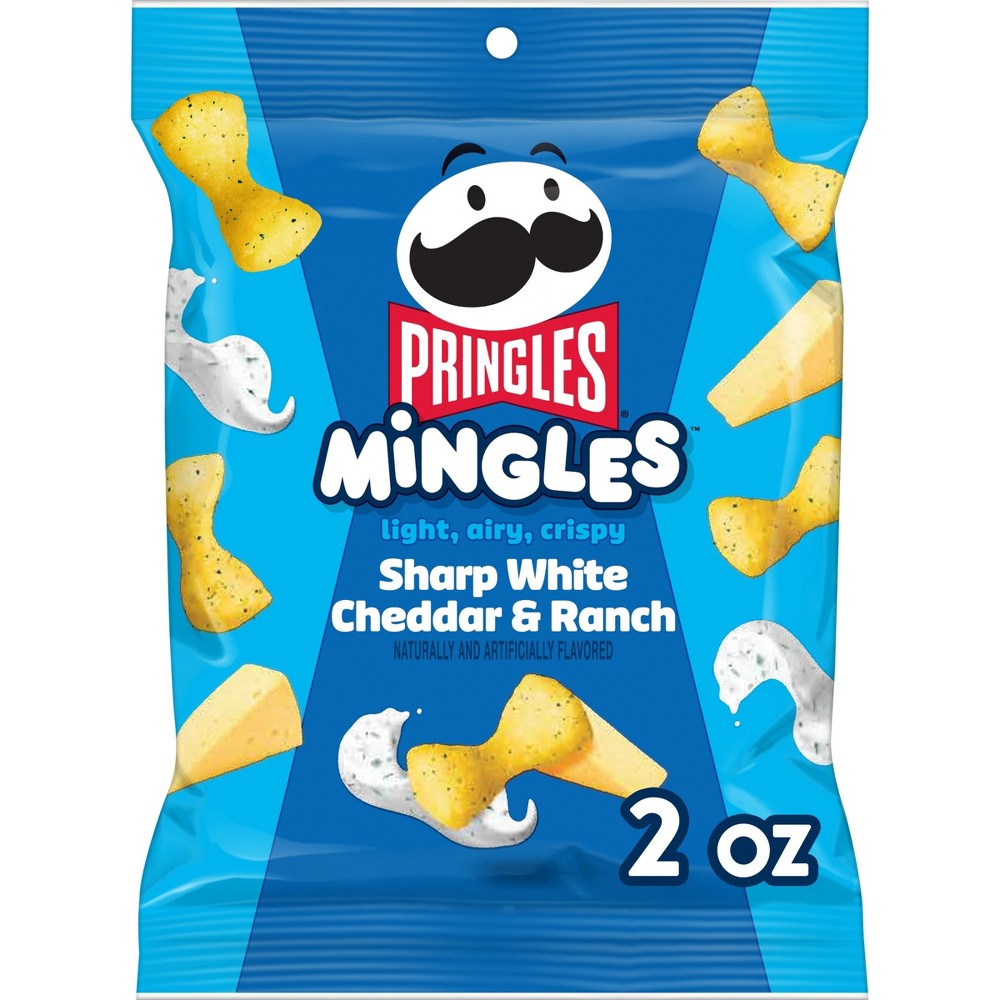 Pringles Mingles Sharp White Cheddar & Ranch - 2oz