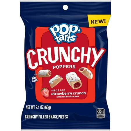 Pop-Tarts Crunchy Poppers Frosted Strawberry - 2.1 oz