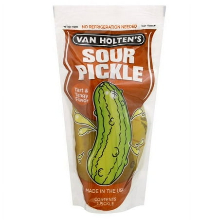 VAN HOLTENS - Jumbo Sour Pickles 1EA ( Pack of 12)