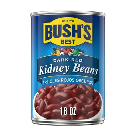 BUSH'S Dark Red Kidney Beans  16 oz