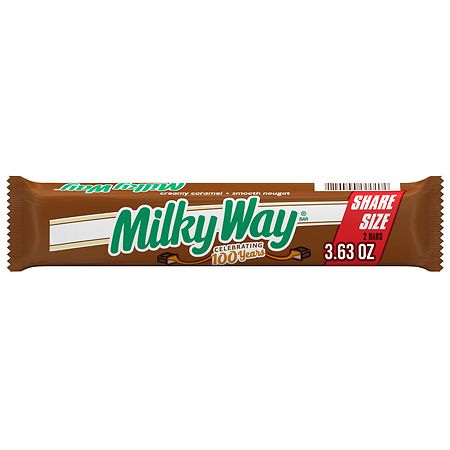 Milky Way Candy Milk Chocolate Bar  Share Size - 3.63 oz