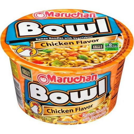 RAMEN CHICKEN NOODLE SOUP BOWL, CHICKEN