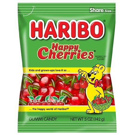 HAPPY CHERRIES, GUMMI CANDY