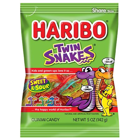 TWIN SNAKES GUMMI CANDY