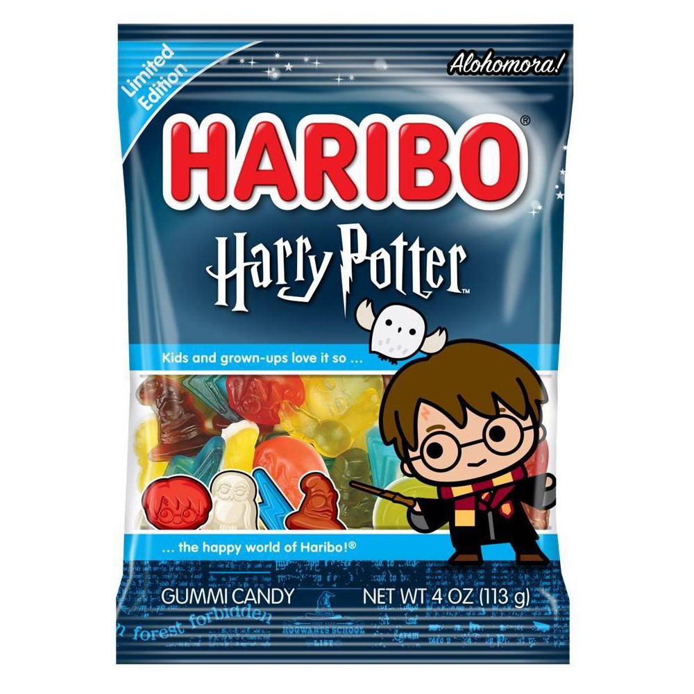 HARIBO Harry Potter Halloween Chewy Gummy Candy - 4oz