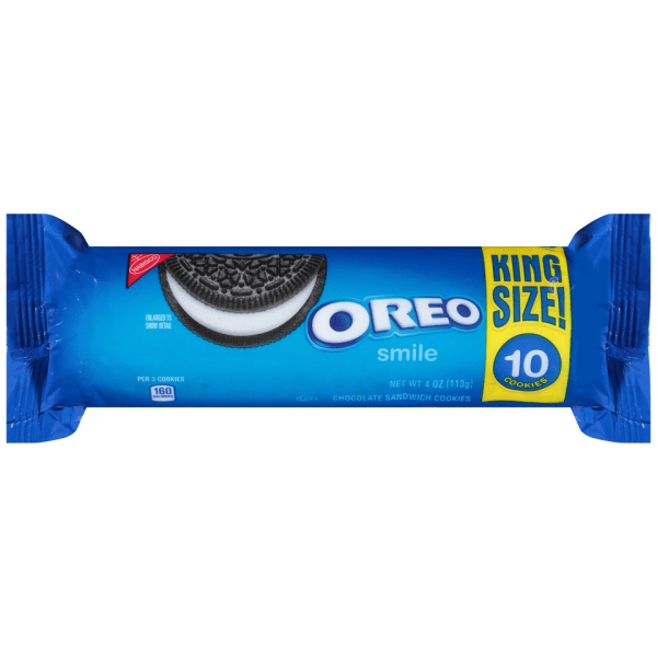 NABISCO OREO COOKIES KING SIZE OREO1X4 OZ