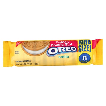 NABISCO OREO DOUBLE STUF COOKIES GOLDEN OREO OREO1X4 OZ