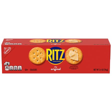 NABISCO RITZ CRACKERS-CONVENIENCE PACK CRACKER SALTED 1X3.4 OZ