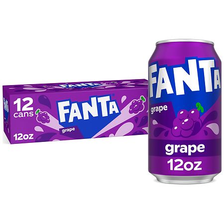 Fanta Grape 12pk 12oz Cans