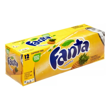 Fanta Pineapple Soda 12pk 12oz Cans