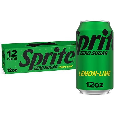 Sprite Zero Lemon-Lime Soda 12pk 12oz Cans