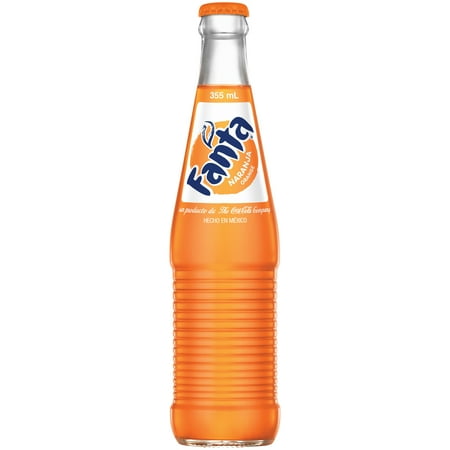 Fanta Orange Soda 355ml Bottle