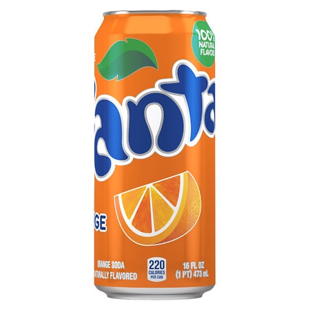 Fanta Orange 16oz Can