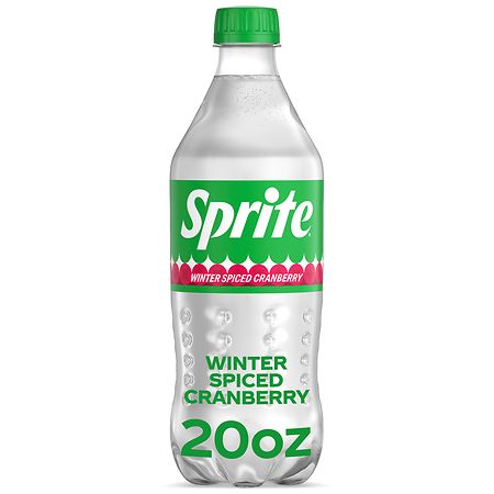 Sprite Limited Edition Winter Spiced Cranberry 20oz