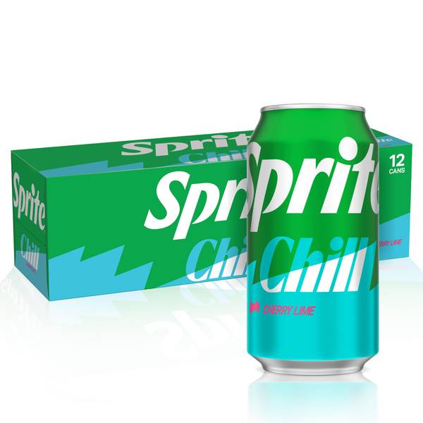 Sprite Chill Cherry Lime 12pk 12oz Cans