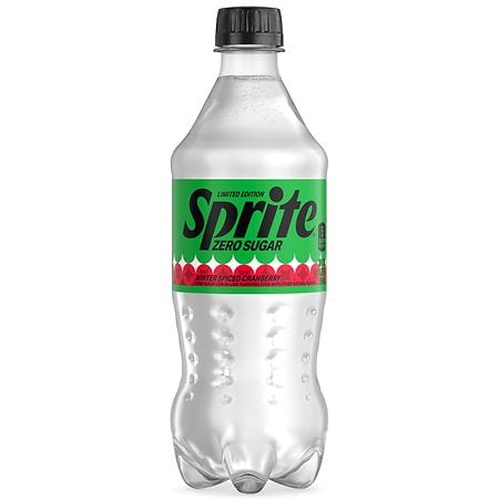 Sprite Limited Edition Winter Spiced Cranberry Zero Sugar 20oz