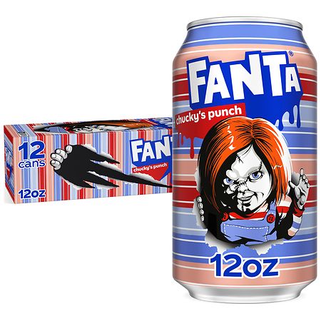 Fanta Chuckys Punch 12oz 12pk Cans