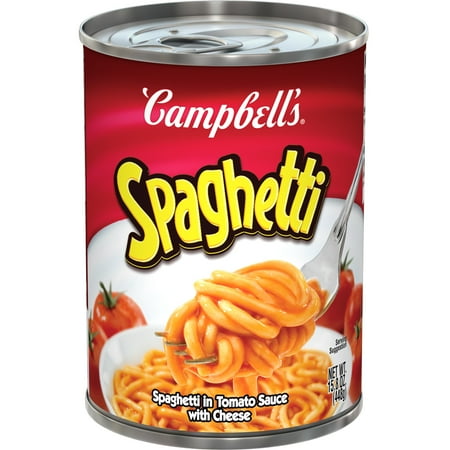 Campbell s Spaghetti in Tomato Sauce with Cheese  15.8 oz Can