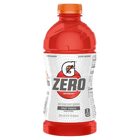 GATORADE  Zero Fruit Punch 28oz