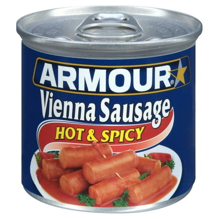 ARMOUR, VIENNA SAUSAGE, HOT & SPICY
