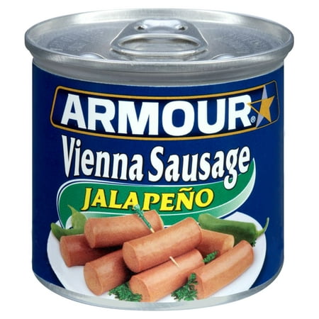ARMOUR, VIENNA SAUSAGE, JALAPENO, JALAPENO