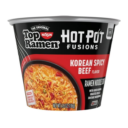 Top Ramen Hot Pot Fusions Korean Spicy Beef