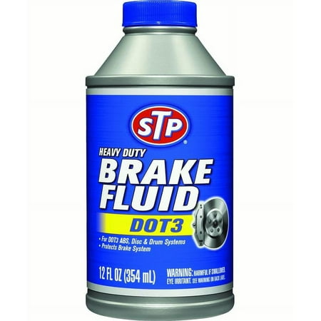 STP Heavy Duty DOT 3 Brake Fluid 12 oz  50000 Mile