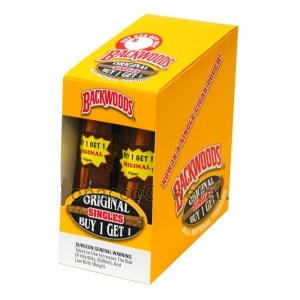 Backwoods 4830 Cigars Singles Original Yellow - Case Of 24