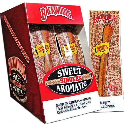 Backwoods 4823 Cigars Singles Sweet Aromatic - Case Of 24