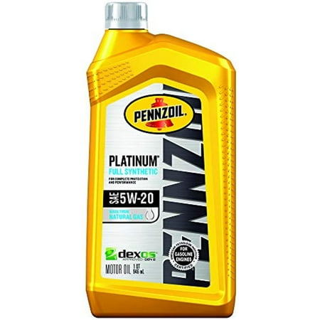 Pennzoil Platinum 5W-20 Full Synthetic Motor Oil (1 Quart)