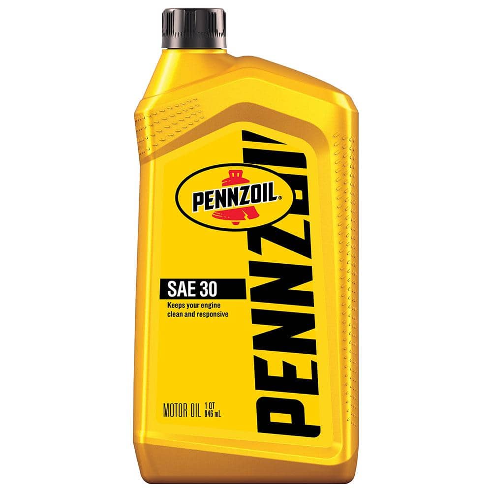 Pennzoil Motor Oil SAE 30 Motor Oil  1 Quart